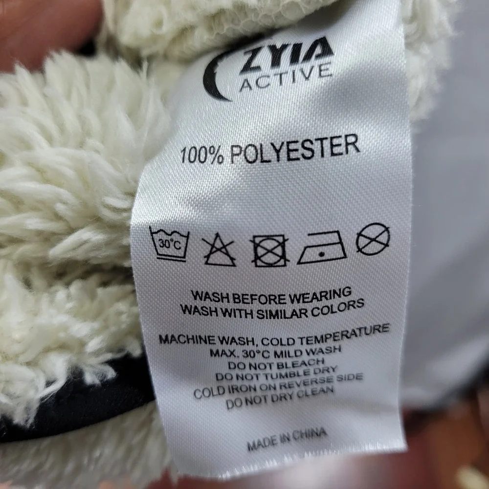 Zyia Cream 1/4 Zip Sherpa Fleece Pull Over Size 3XL 91223-1clo3